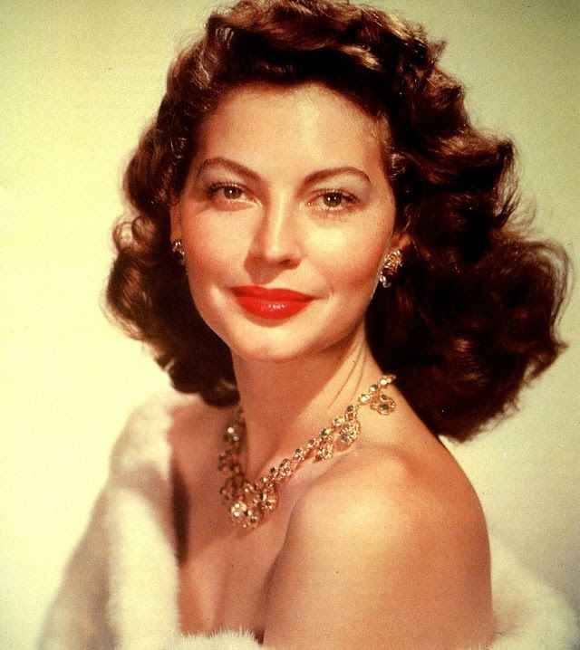  La actriz y cantante estadounidense Ava Gardner