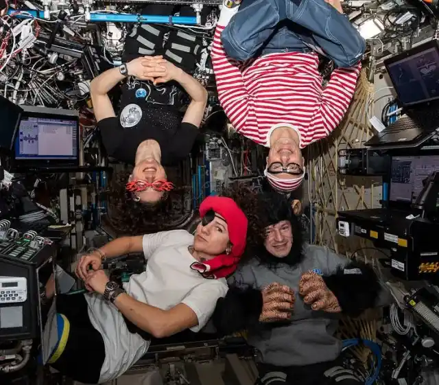 Halloween en la Estación Espacial Internacional