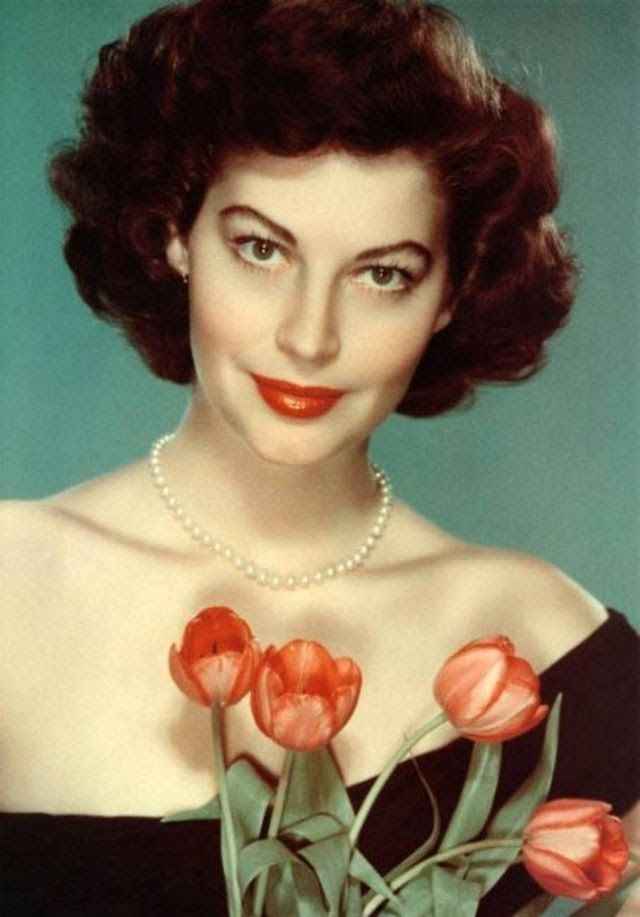  La actriz y cantante estadounidense Ava Gardner