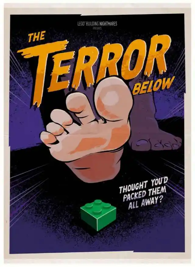 LEGO y sus carteles de terror de Halloween 2023