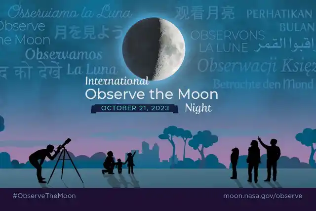 NASA invita a la Noche de la Observación Lunar 