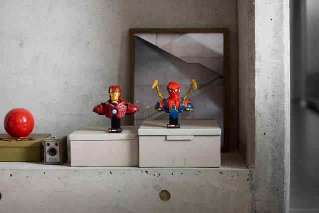 Lego presenta figuras de Iron Man y Iron Spider-Man