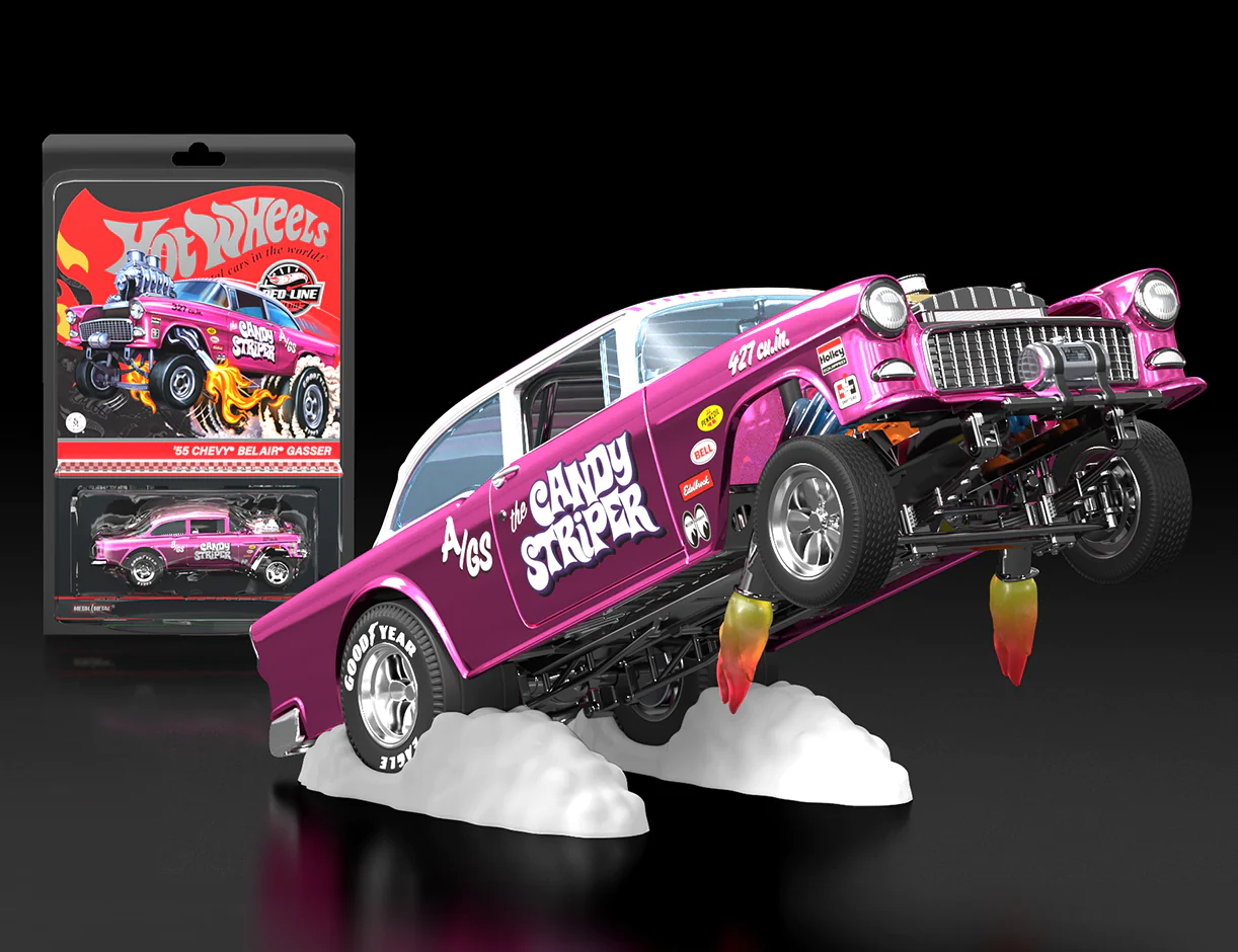 Hot Wheels lanza Chevy “Candy Striper”