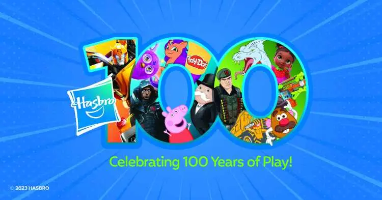 Hasbro celebra sus 100 años con donación