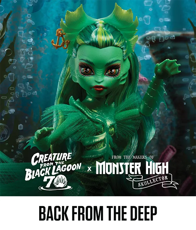 Monster High inspirada en Black Lagoon 