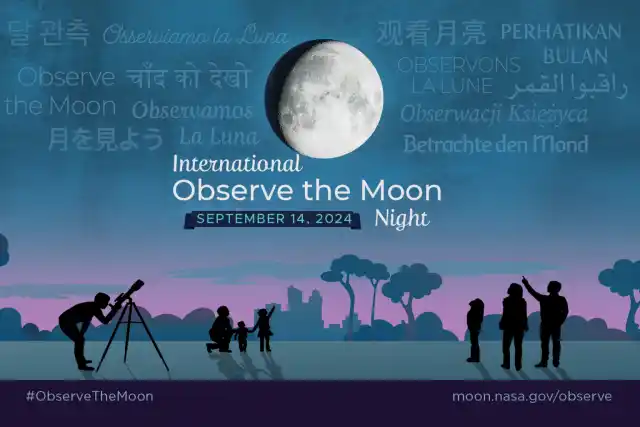 Celebra la Noche Internacional de Observación de la Luna 