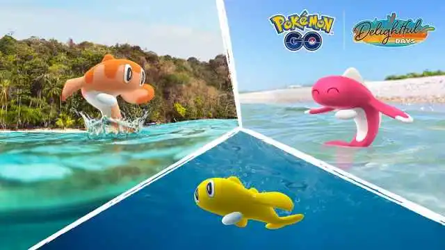 ¡Tatsugiri se zambulle en Pokémon GO durante el evento Festival Acuático!