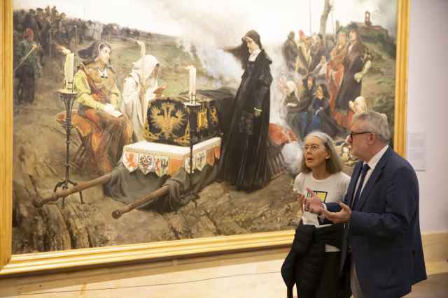 Anne Carson recorre las salas del Prado