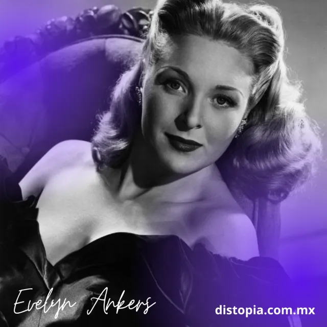 La hermosa actriz Evelyn Ankers