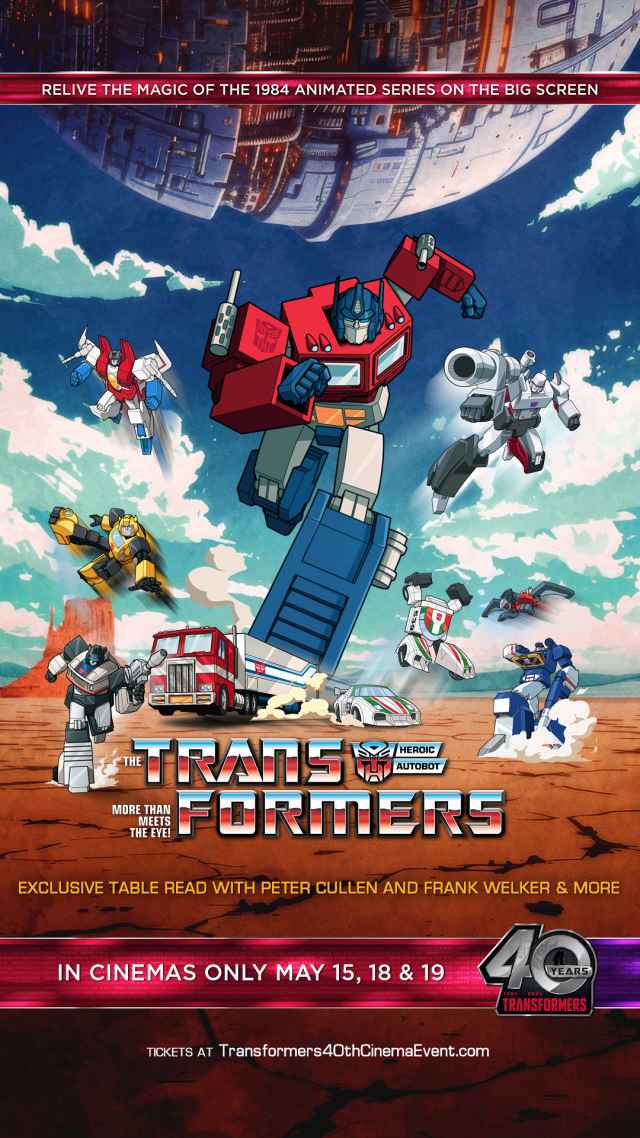 Reviva la magia de la serie animada de TRANSFORMERS