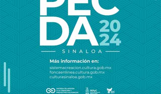 El Sistema Creación y el gobierno de Sinaloa publican la convocatoria Pecda 2024