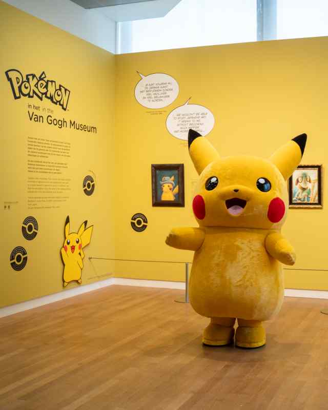 El Museo Van Gogh celebra su 50 aniversario con Pokémon