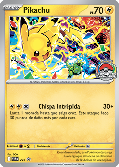 Se presentó el peluche y la carta promo de Pikachu del Campeonato Mundial 2025