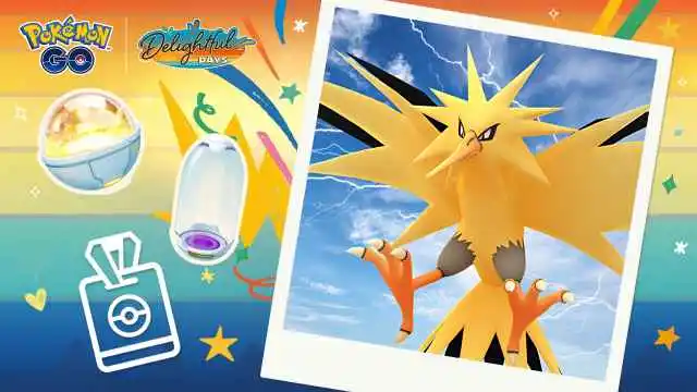 Zapdos desciende de las nubes de tormenta para el GO Pass: ¡julio!