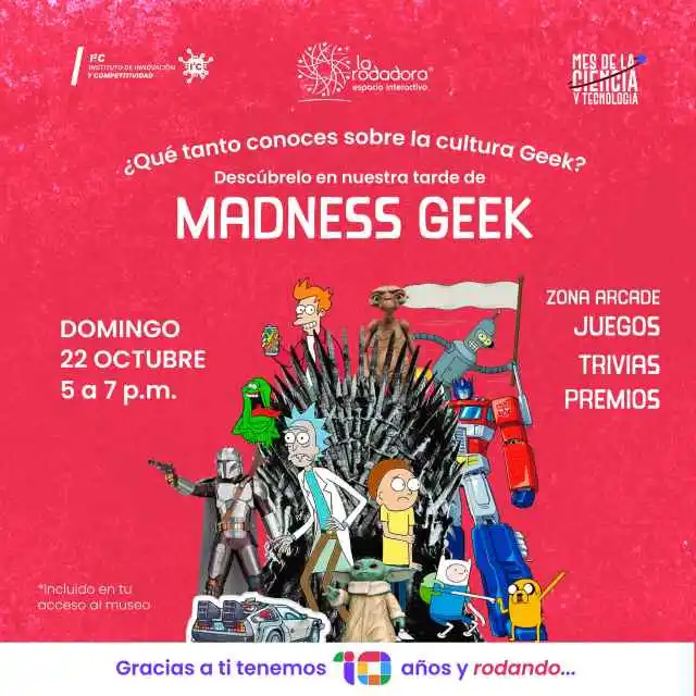 Madness Geek en La Rodadora