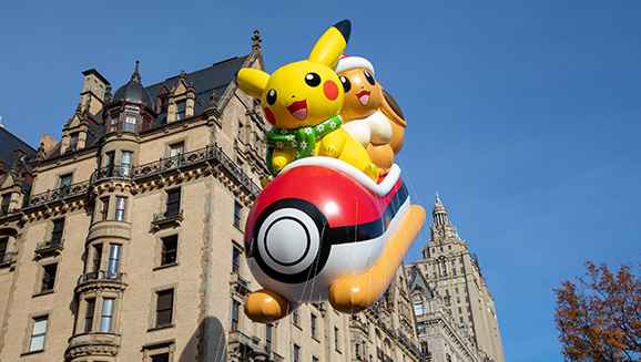 Pokémon regresa el desfile de Día de Gracias de Macy's