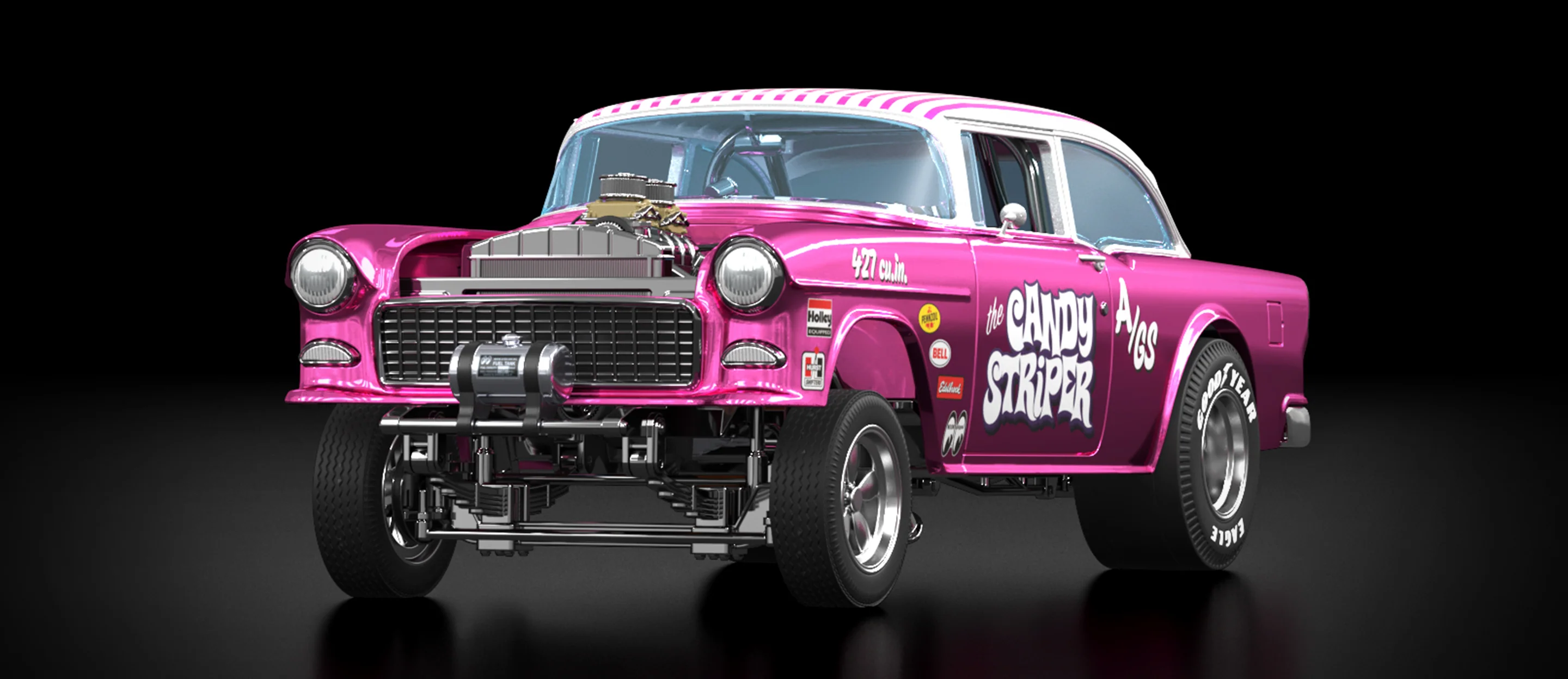 Hot Wheels lanza Chevy “Candy Striper”