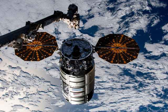 La NASA cubrirá la salida de Northrop Grumman Cygnus de la Estación Espacial