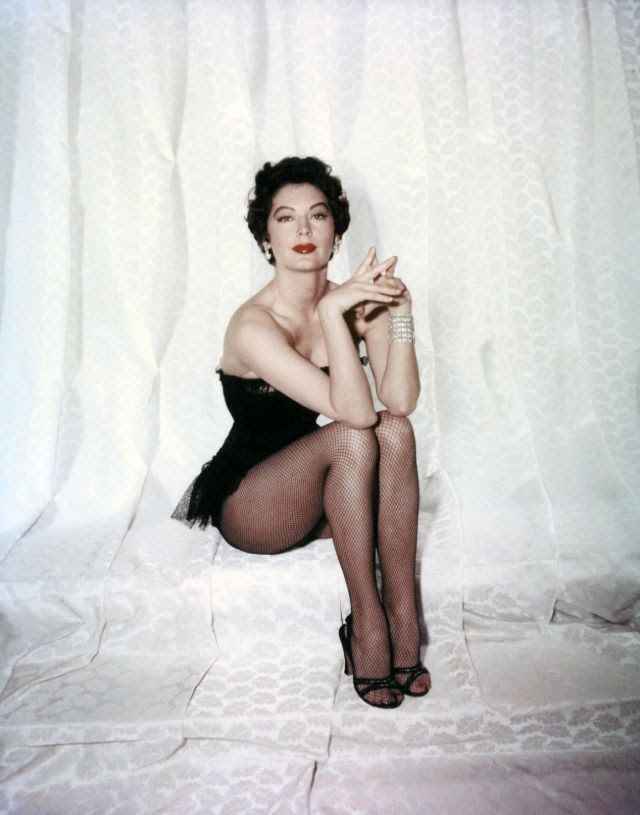  La actriz y cantante estadounidense Ava Gardner