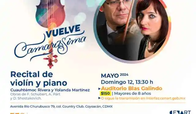 “Vuelve Camaríssima”, la fiesta de la música de cámara 