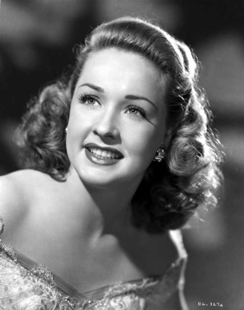 La actriz Bonita Granville