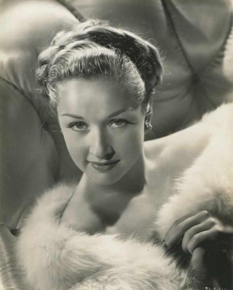 La actriz Bonita Granville