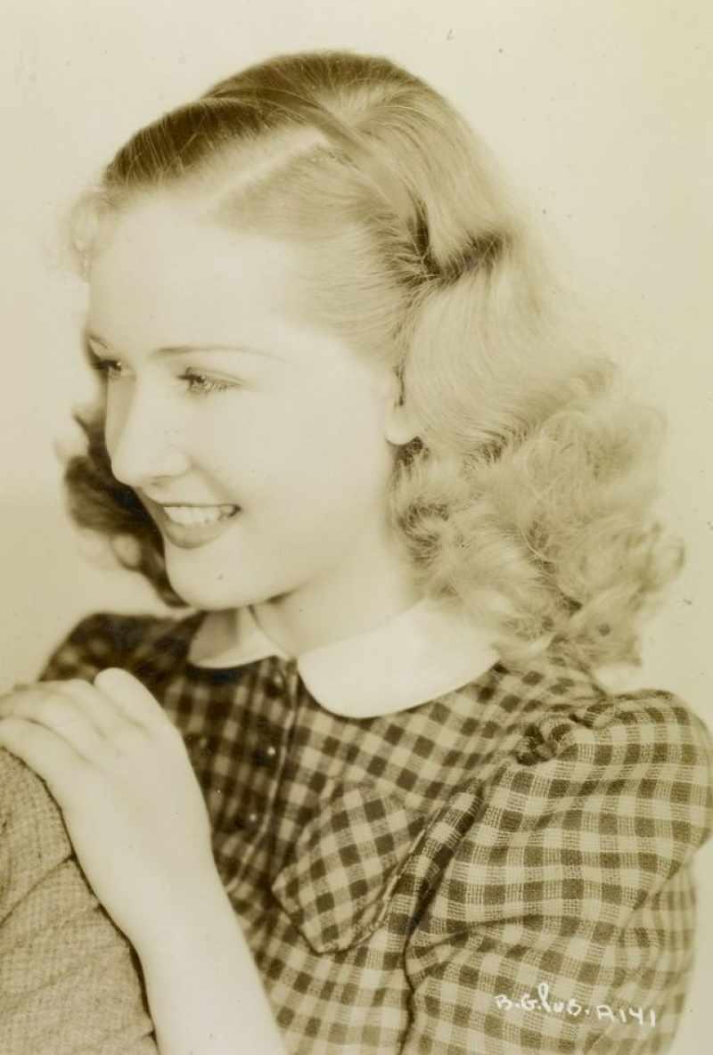 La actriz Bonita Granville