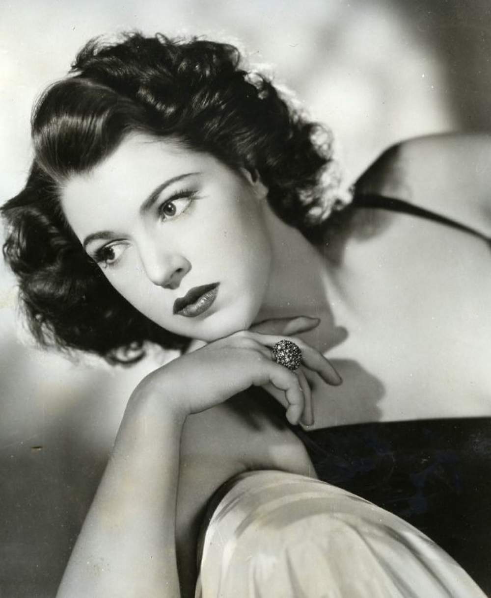 La actriz estadounidense Diana Barrymore 