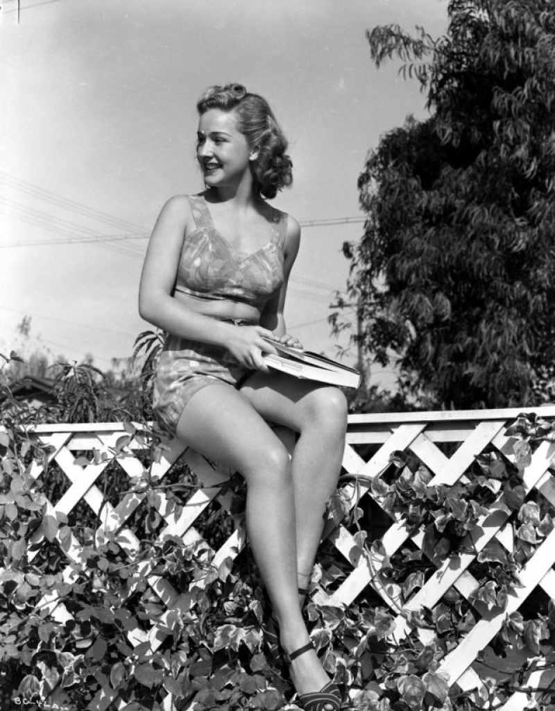 La actriz Bonita Granville