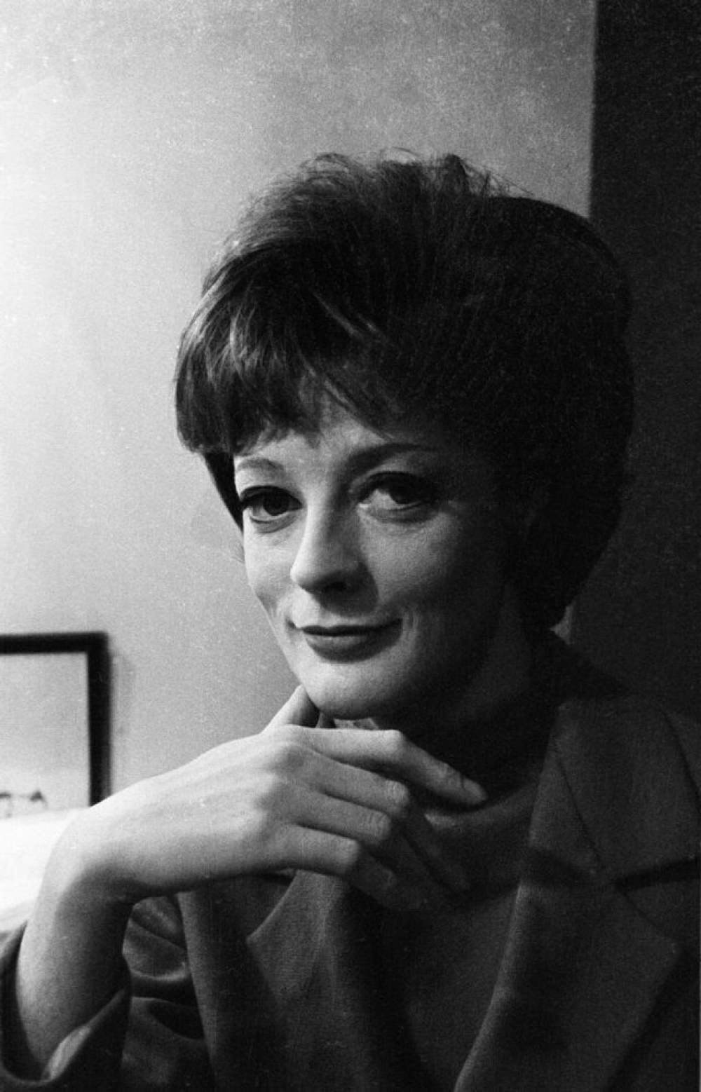 La actriz Maggie Smith 