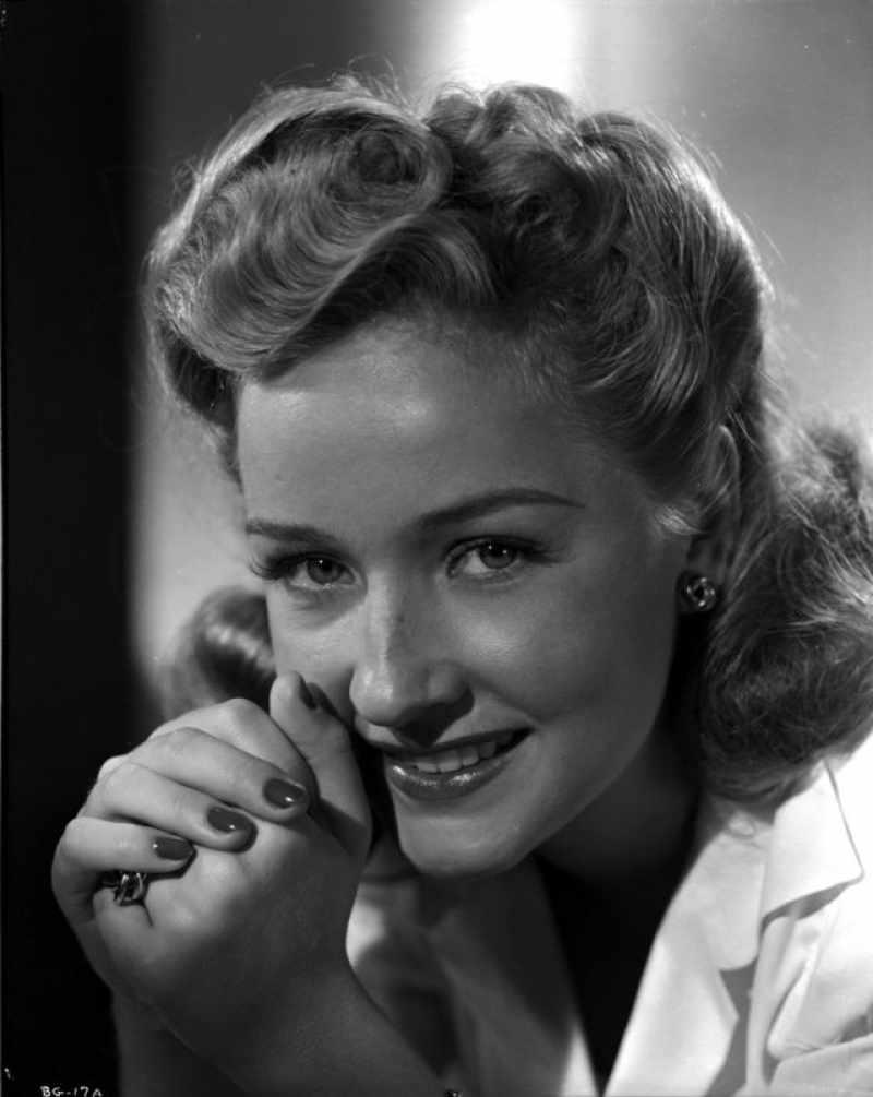 La actriz Bonita Granville