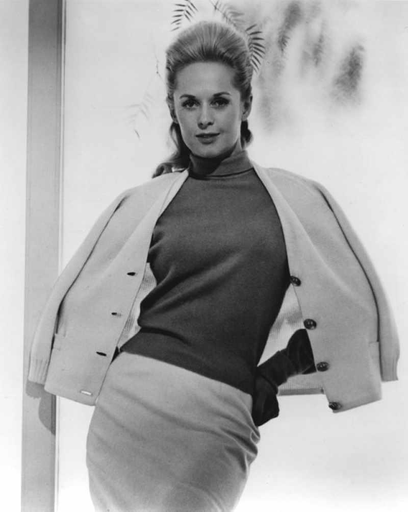 La actriz Tippi Hedren