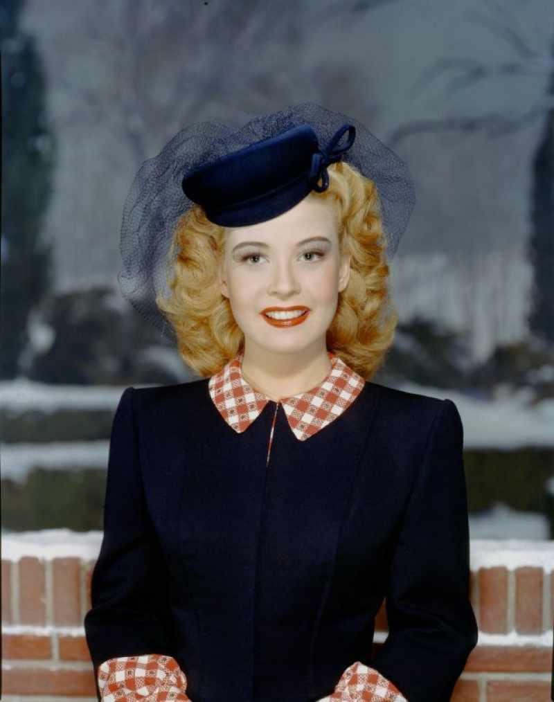 La actriz Gloria DeHaven