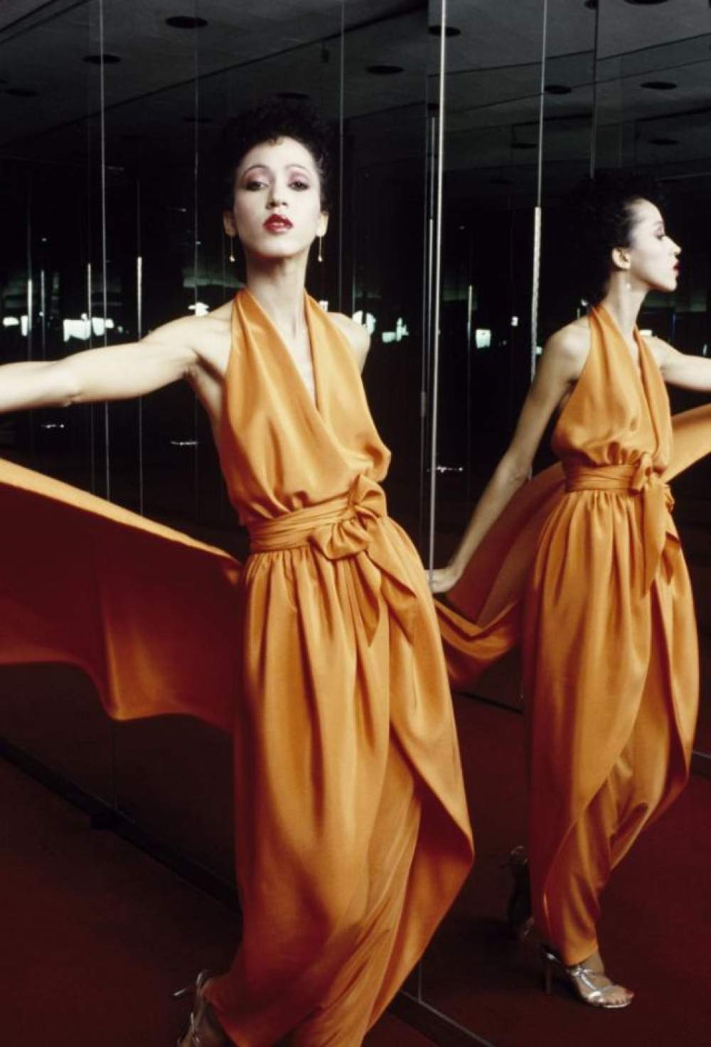 La modelo Pat Cleveland 