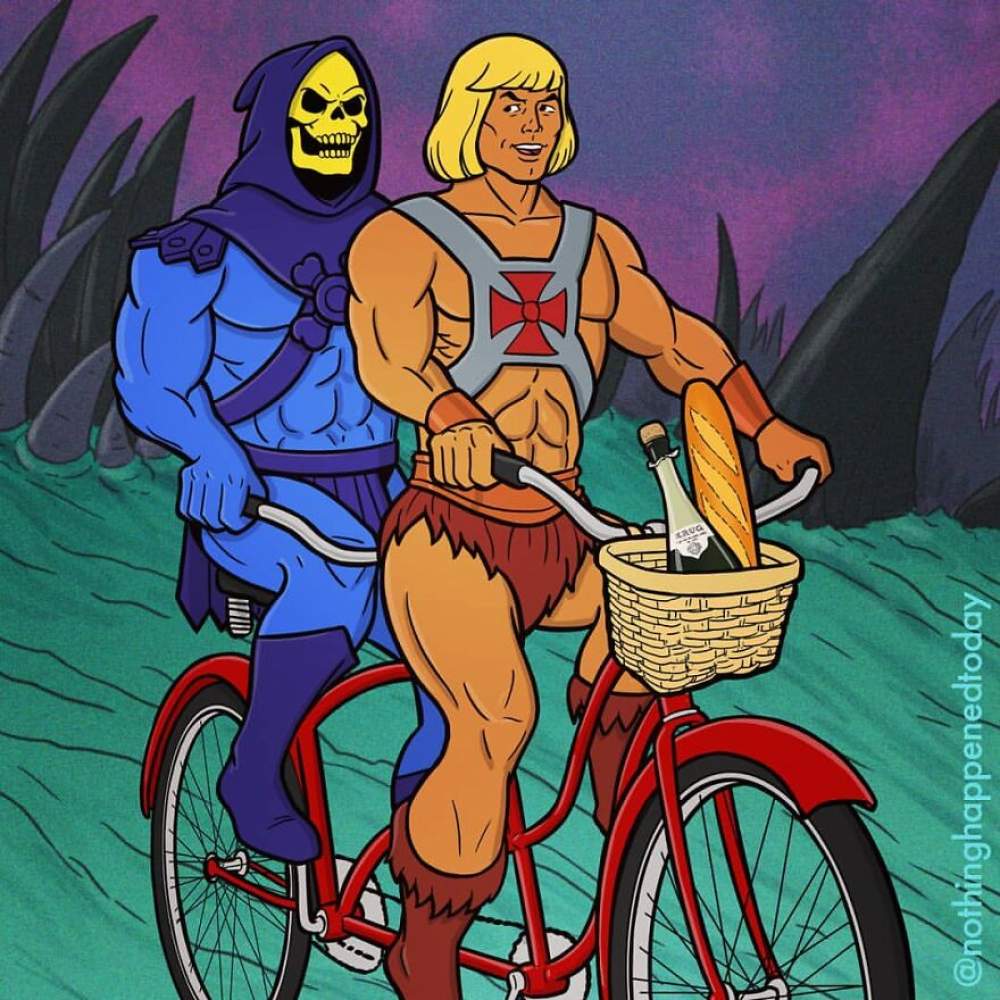 La vida de He-Man y Skeletor