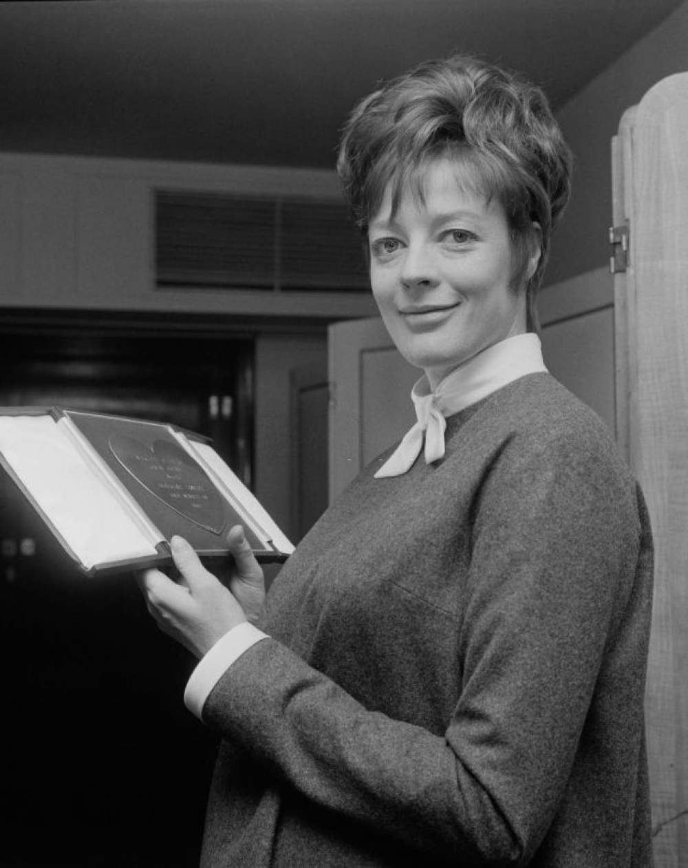 La actriz Maggie Smith 