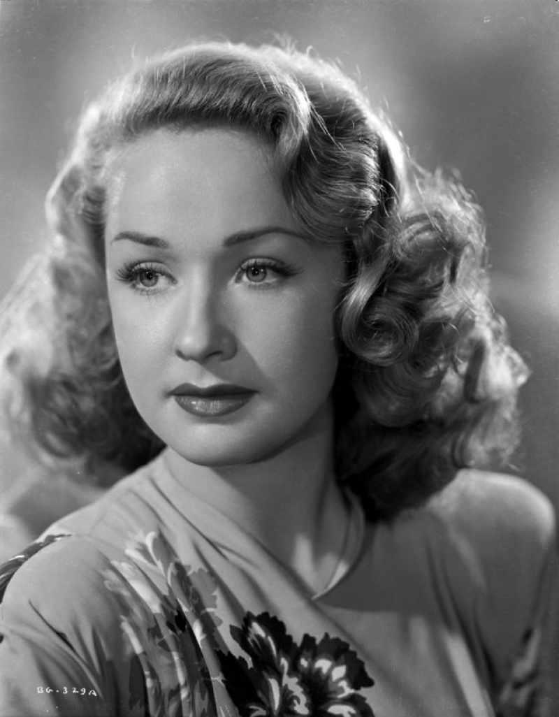 La actriz Bonita Granville