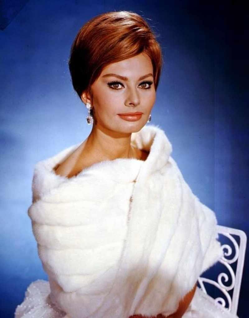 La actriz Sophia Loren