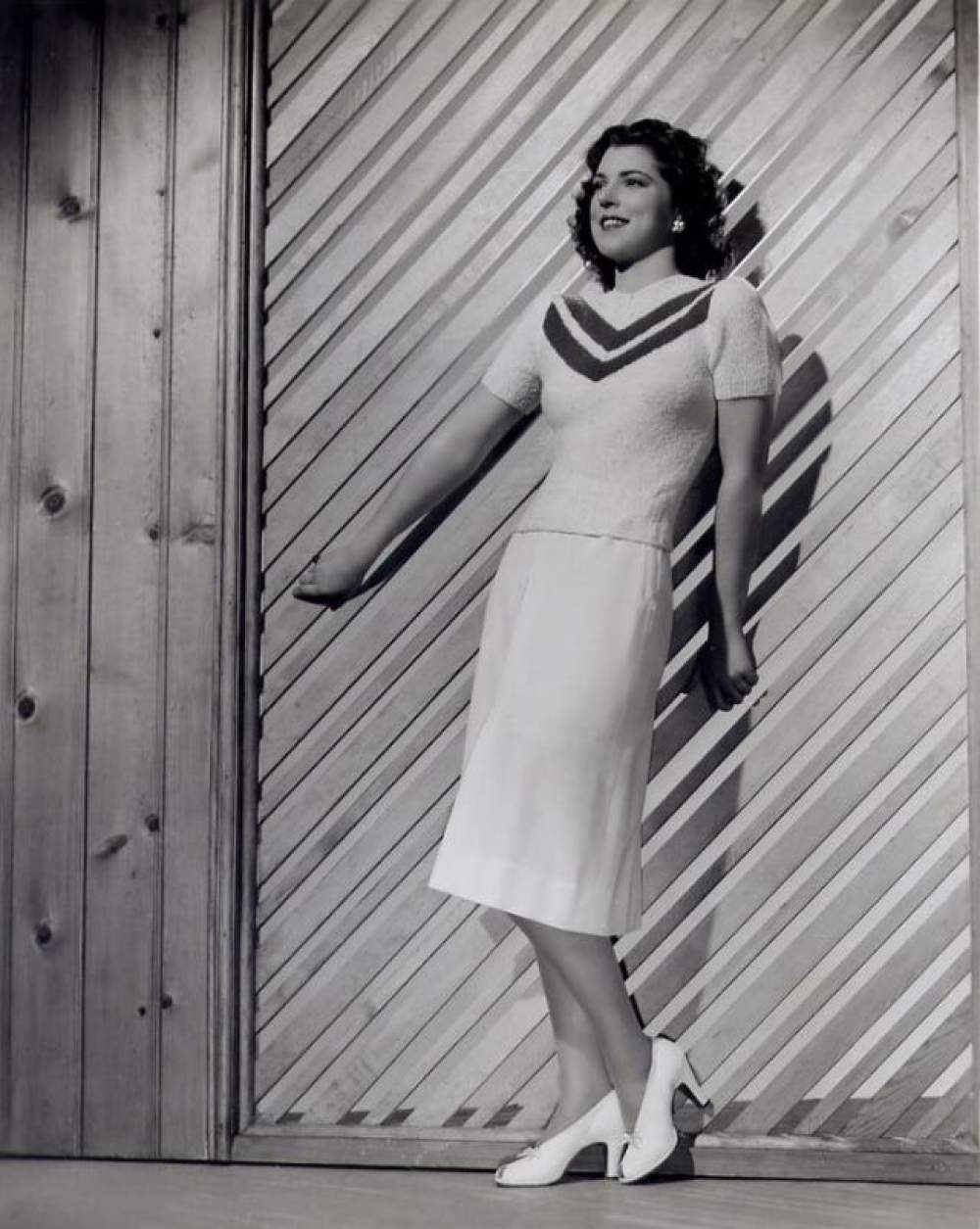 La actriz estadounidense Diana Barrymore 