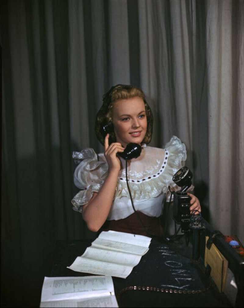  La actriz June Haver 