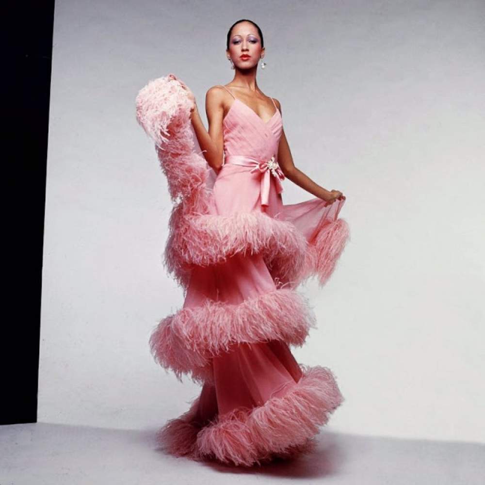 La modelo Pat Cleveland 