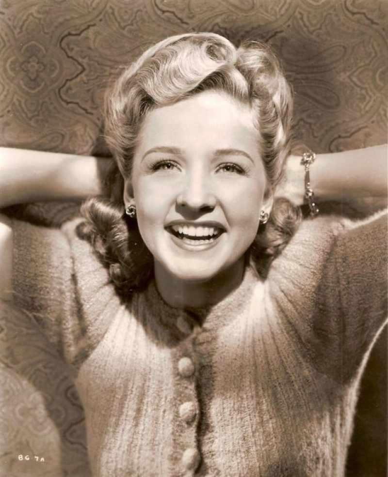 La actriz Bonita Granville