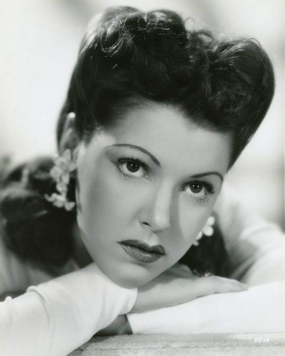 La actriz estadounidense Diana Barrymore 