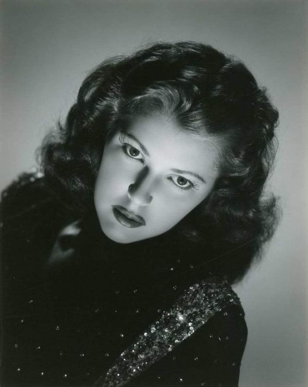 La actriz estadounidense Diana Barrymore 