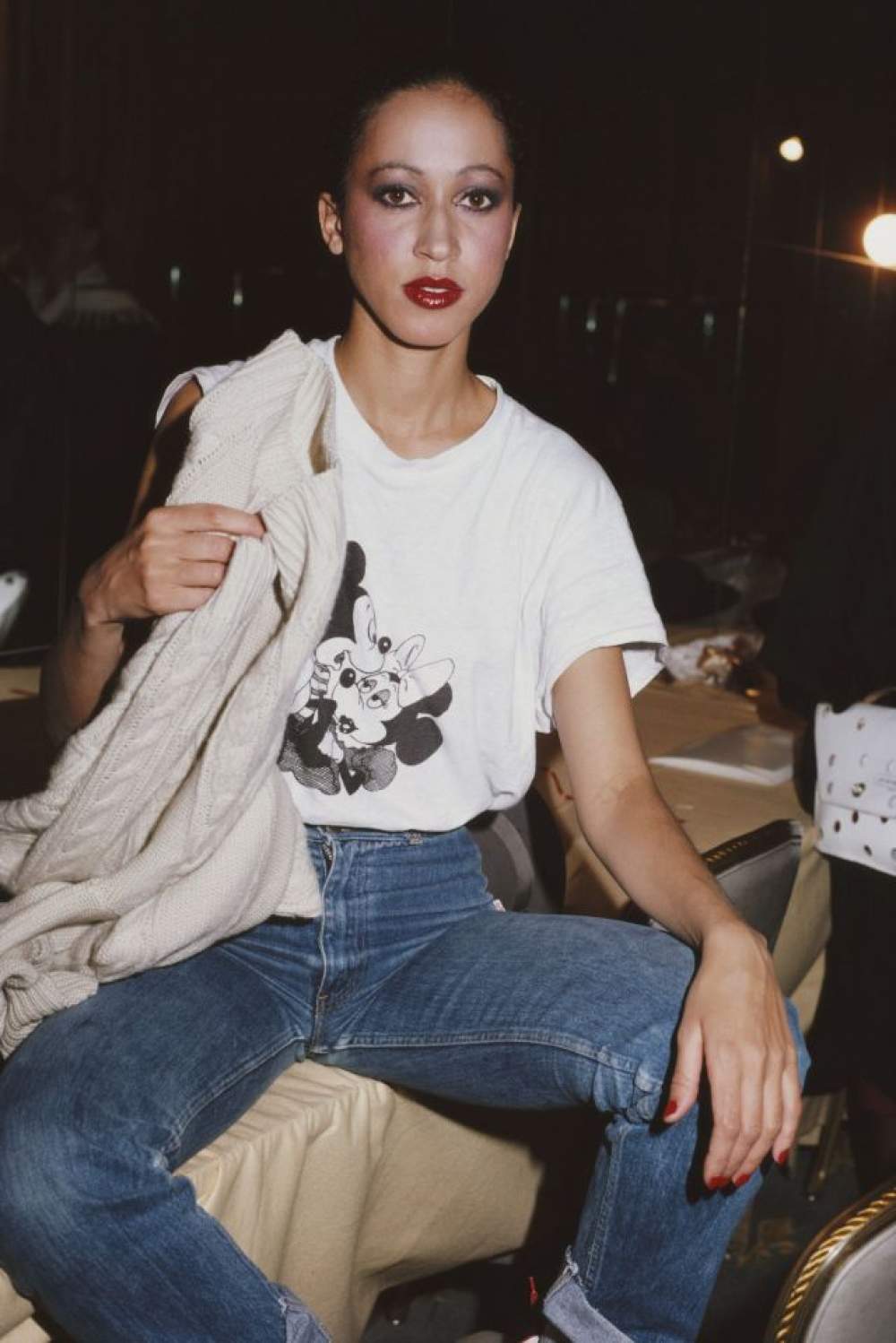 La modelo Pat Cleveland 