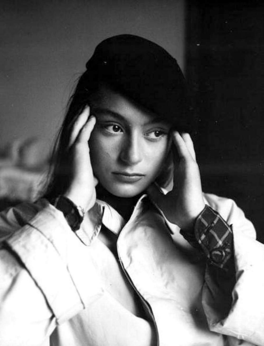 La actriz francesa Anouk Aimée 