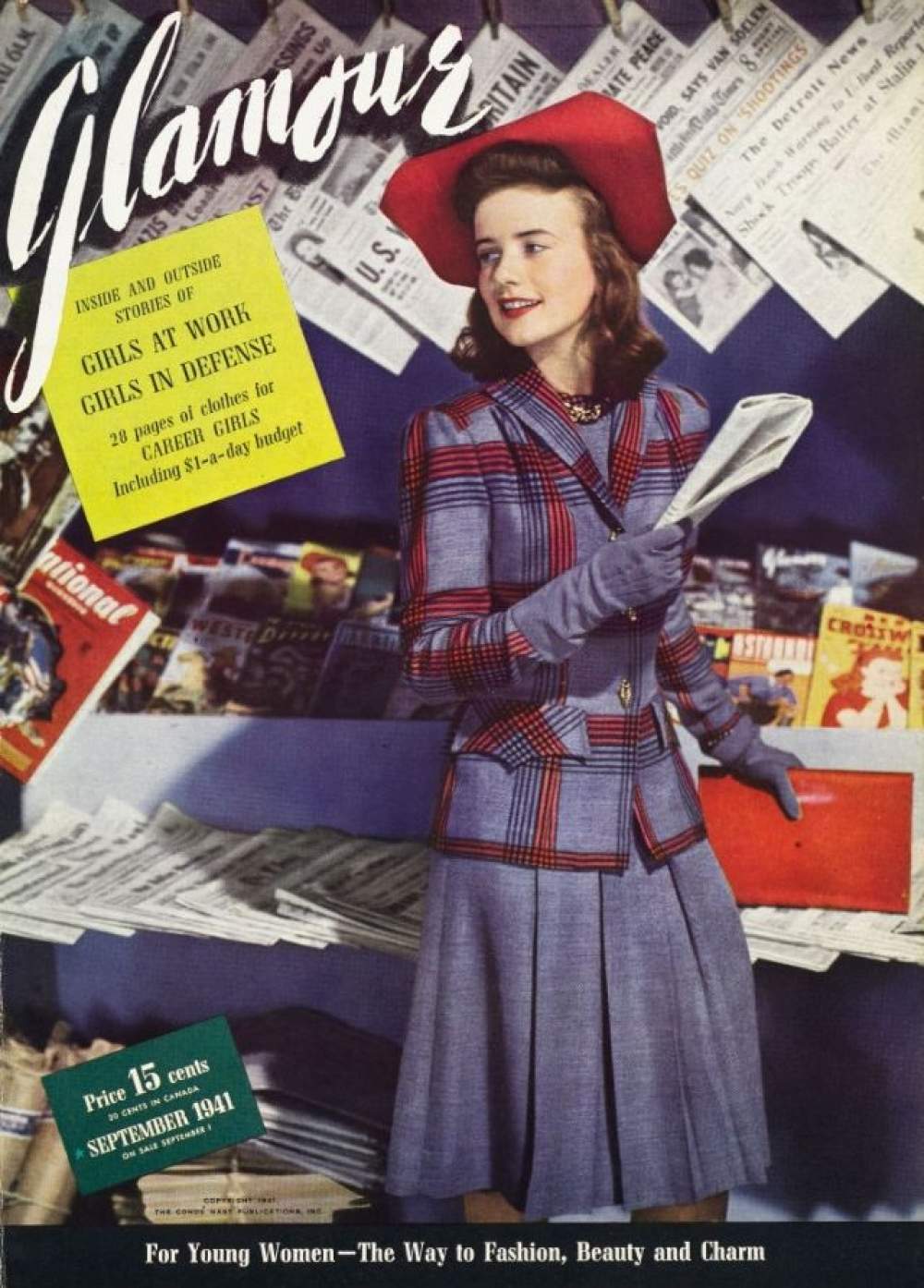 Revista Glamour en 1940