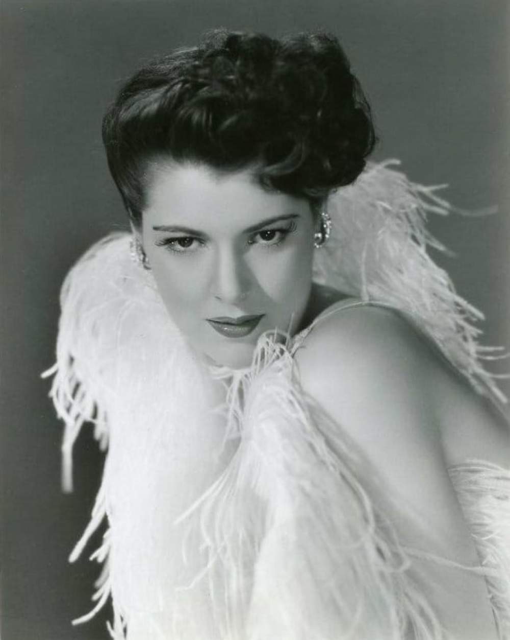 La actriz estadounidense Diana Barrymore 
