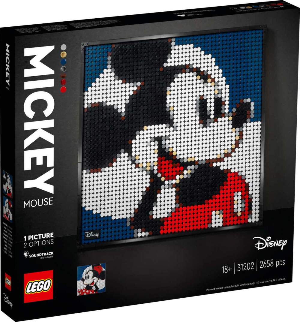 Mickey Mouse de LEGO Art Disney 