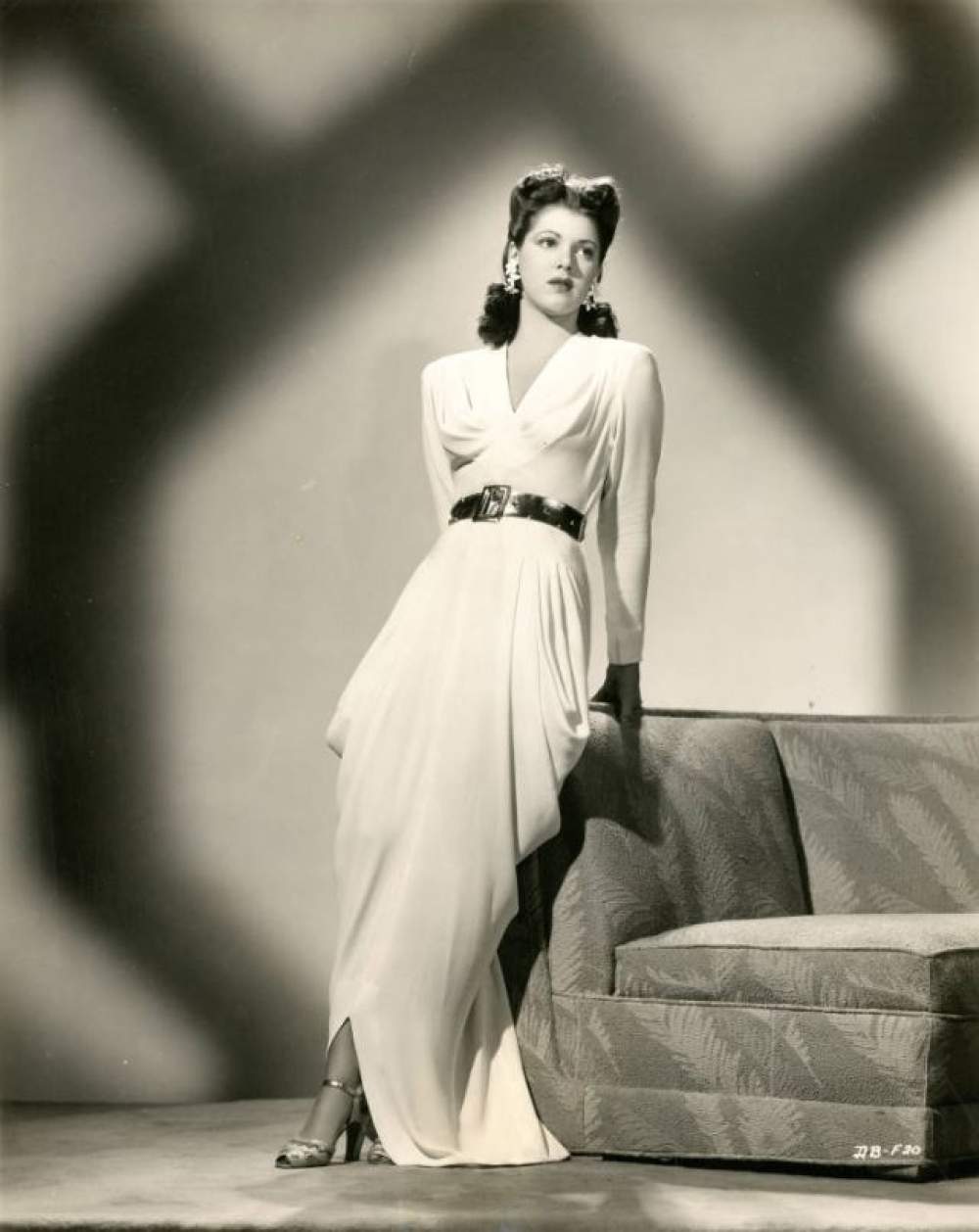 La actriz estadounidense Diana Barrymore 